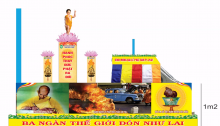 Tiếp tục đóng góp ý kiến trang trí xe hoa diễu hành Đại lễ Phật đản lần thứ 2647 của  Ban Giáo dục Phật giáo TP.HCM