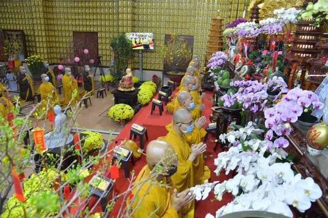 Lễ mừng Khánh tuế tại chùa Giác Ngộ năm 2021