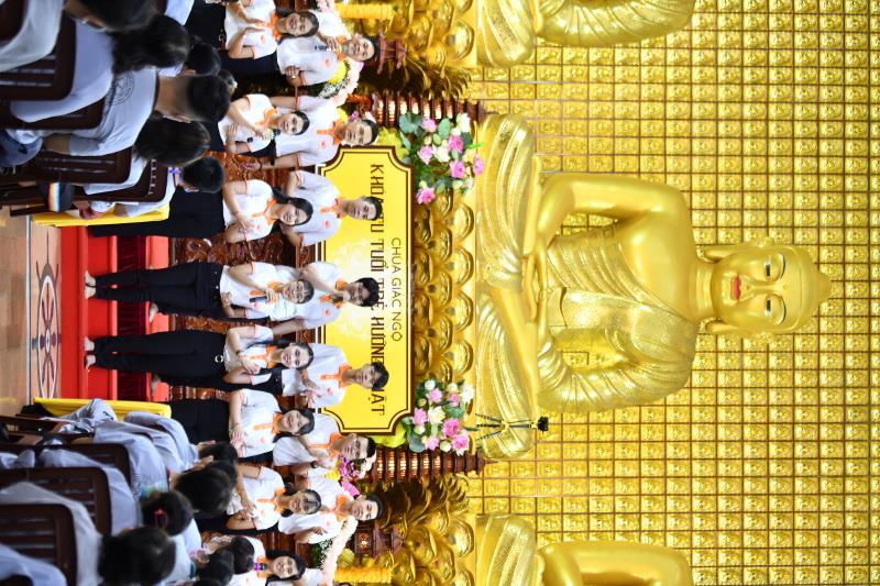 Một số hình ảnh trong khóa tu Tuổi Trẻ Hướng Phật cuối cùng của năm Canh Tý