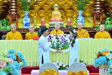 Lễ Hằng thuận chú rể Ruy Khiêm và cô dâu Phạm Thúy Nga ngày 15/07/2023 tại chùa Giác Ngộ