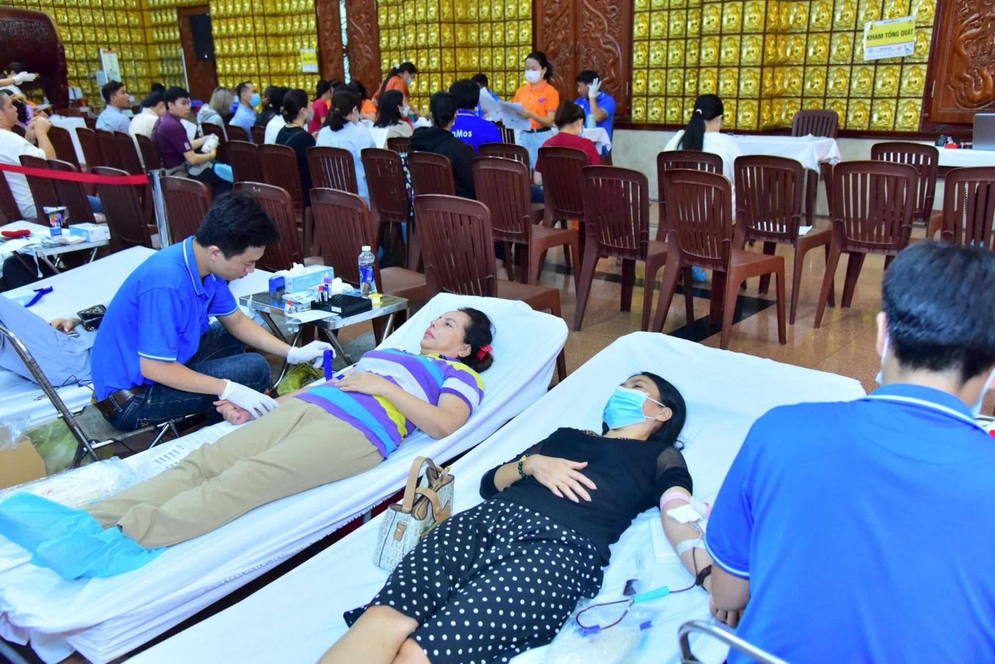 Hiến máu nhân đạo lần 79 hơn 350 tình nguyện viên góp giọt máu hồng cho xã hội